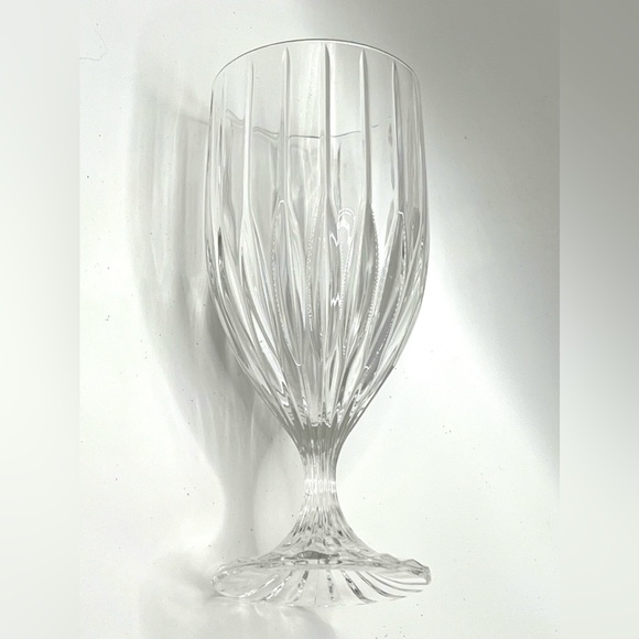 Mikasa Park Lane Iced Tea Clear Crystal Glass Goblet 14 oz 7.2 in Height - Picture 5 of 9